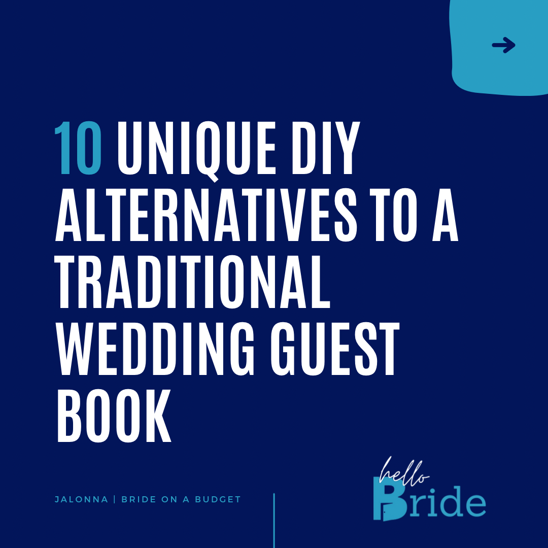 10 Unique DIY Alternatives To A Traditional Wedding Guest Book