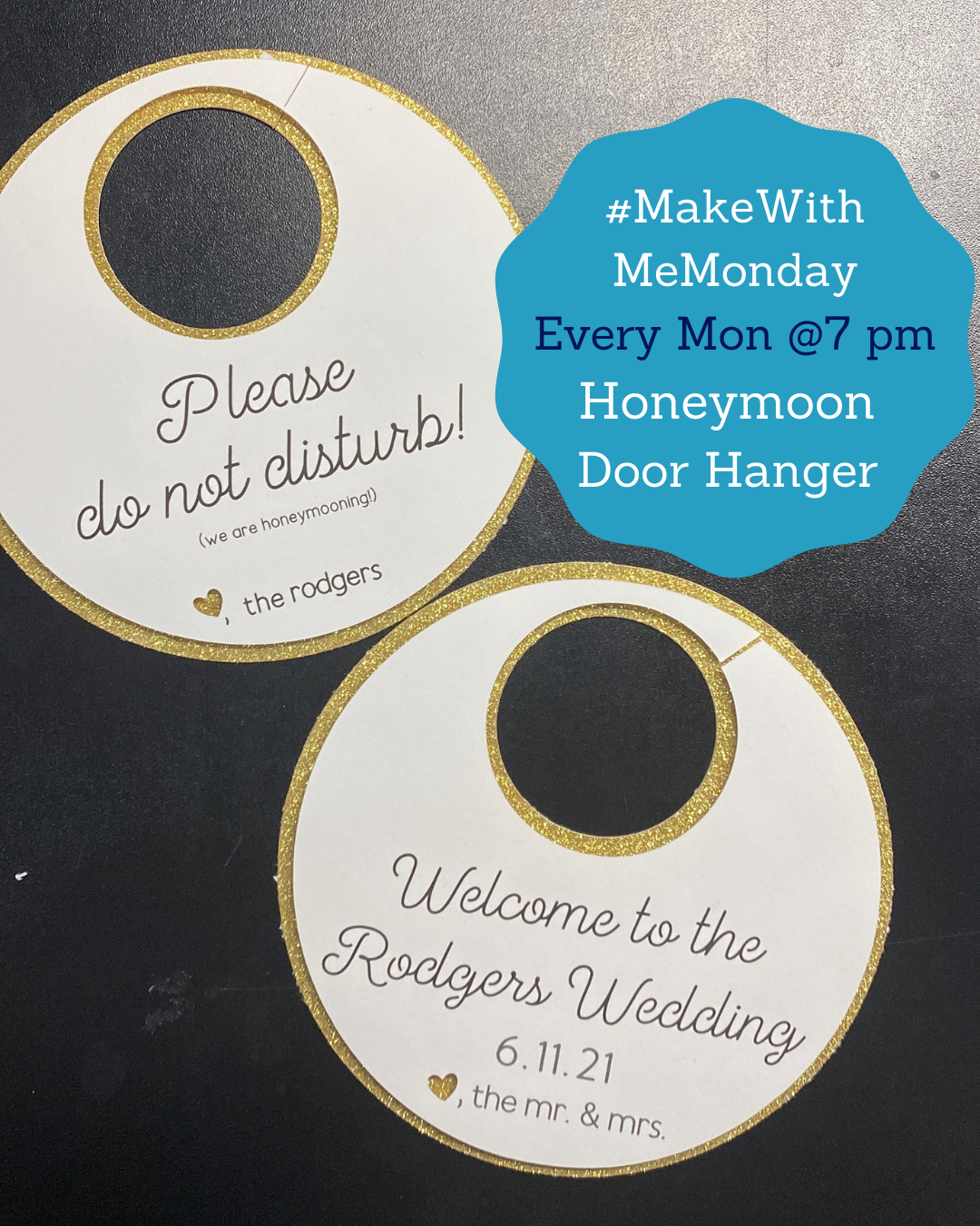 4 Unique Ways to Use DIY Door Hangers at Your Wedding Events