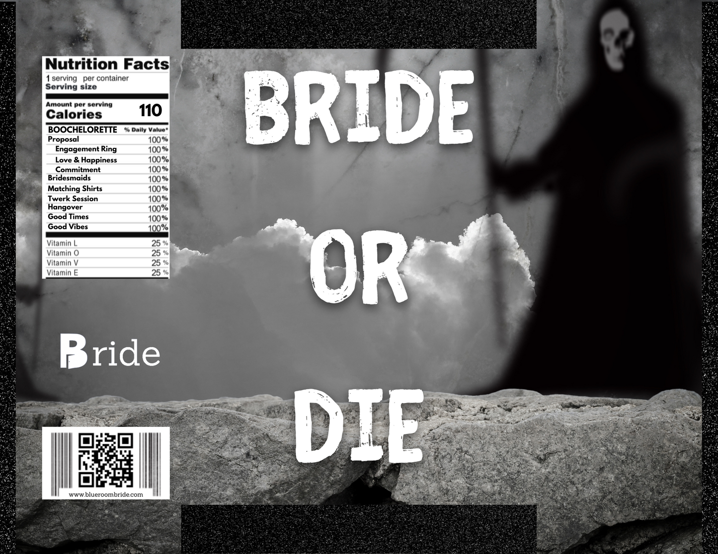 Bride Or Die Chip Bag Printable